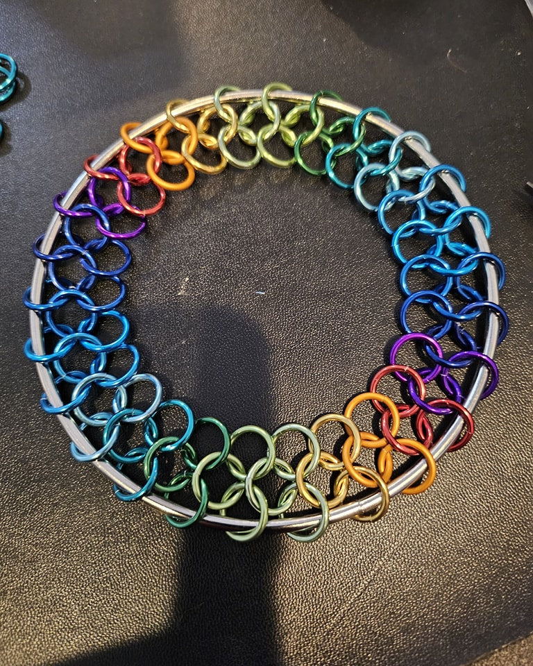 Chainmaille Dreamcatcher Windchime