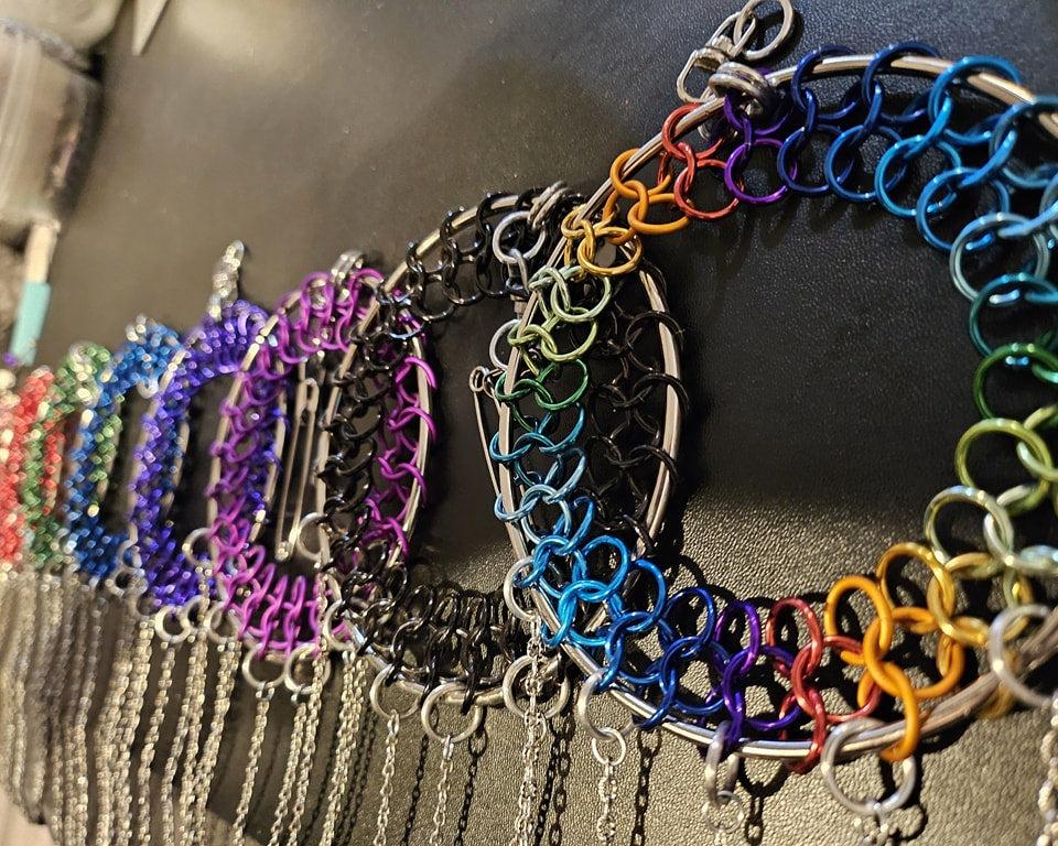Chainmaille Dreamcatcher Windchime