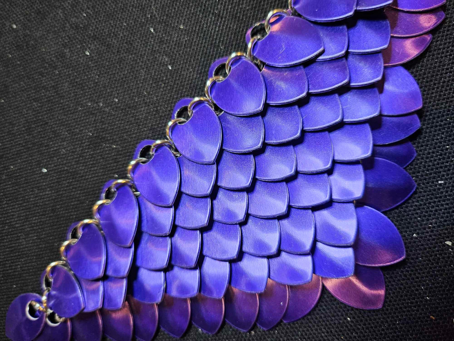 Scale Bib Necklace