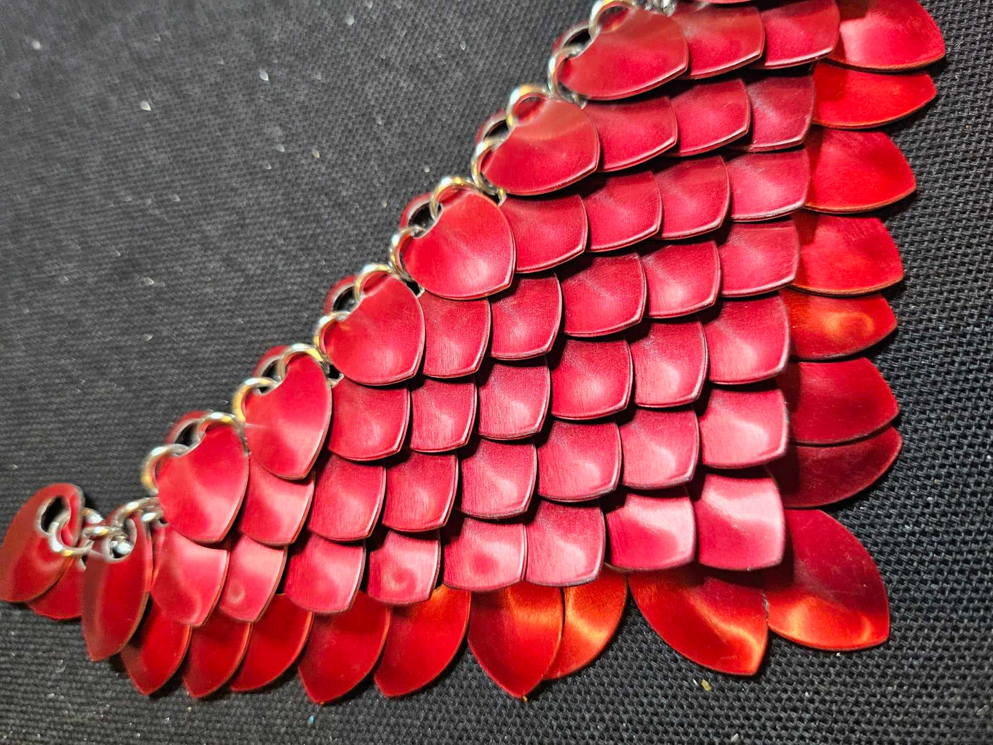 Scale Bib Necklace