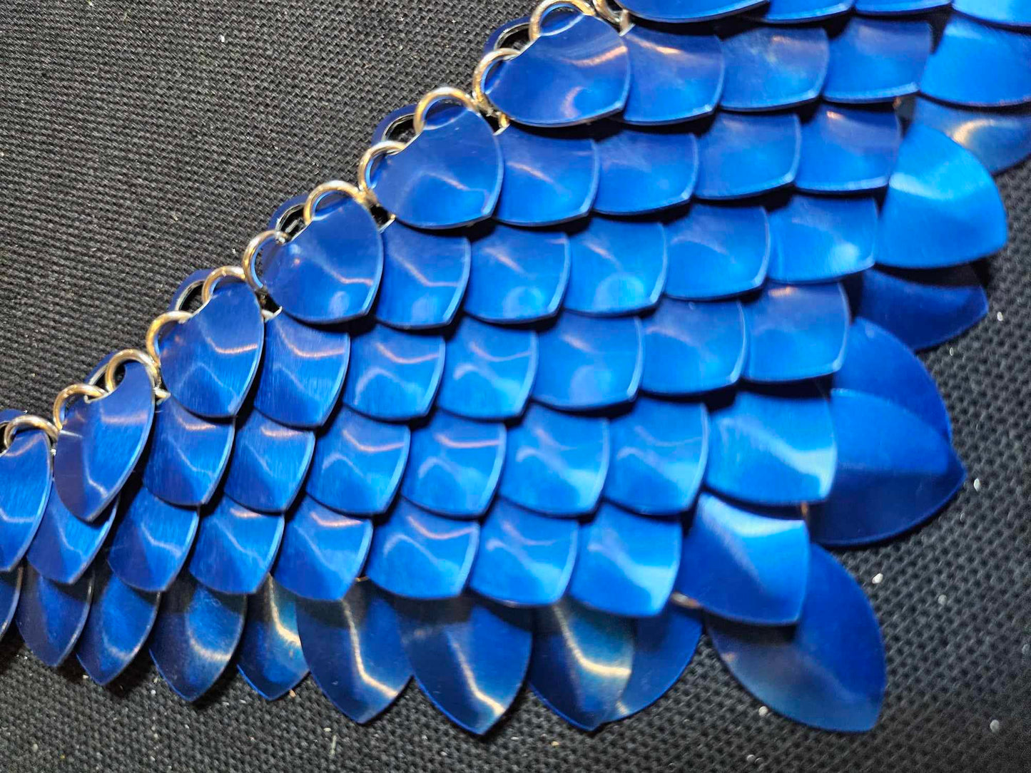 Scale Bib Necklace