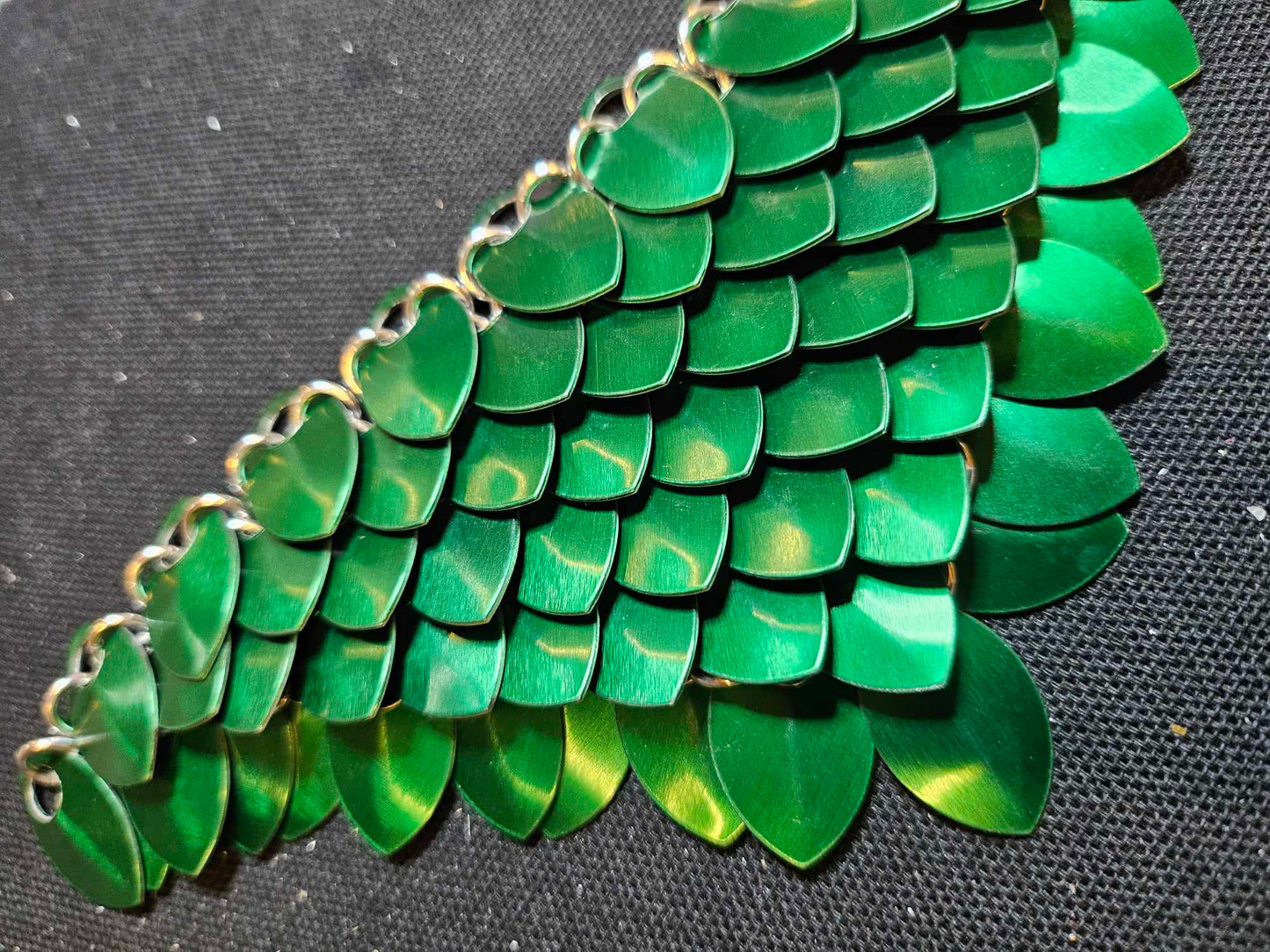 Scale Bib Necklace