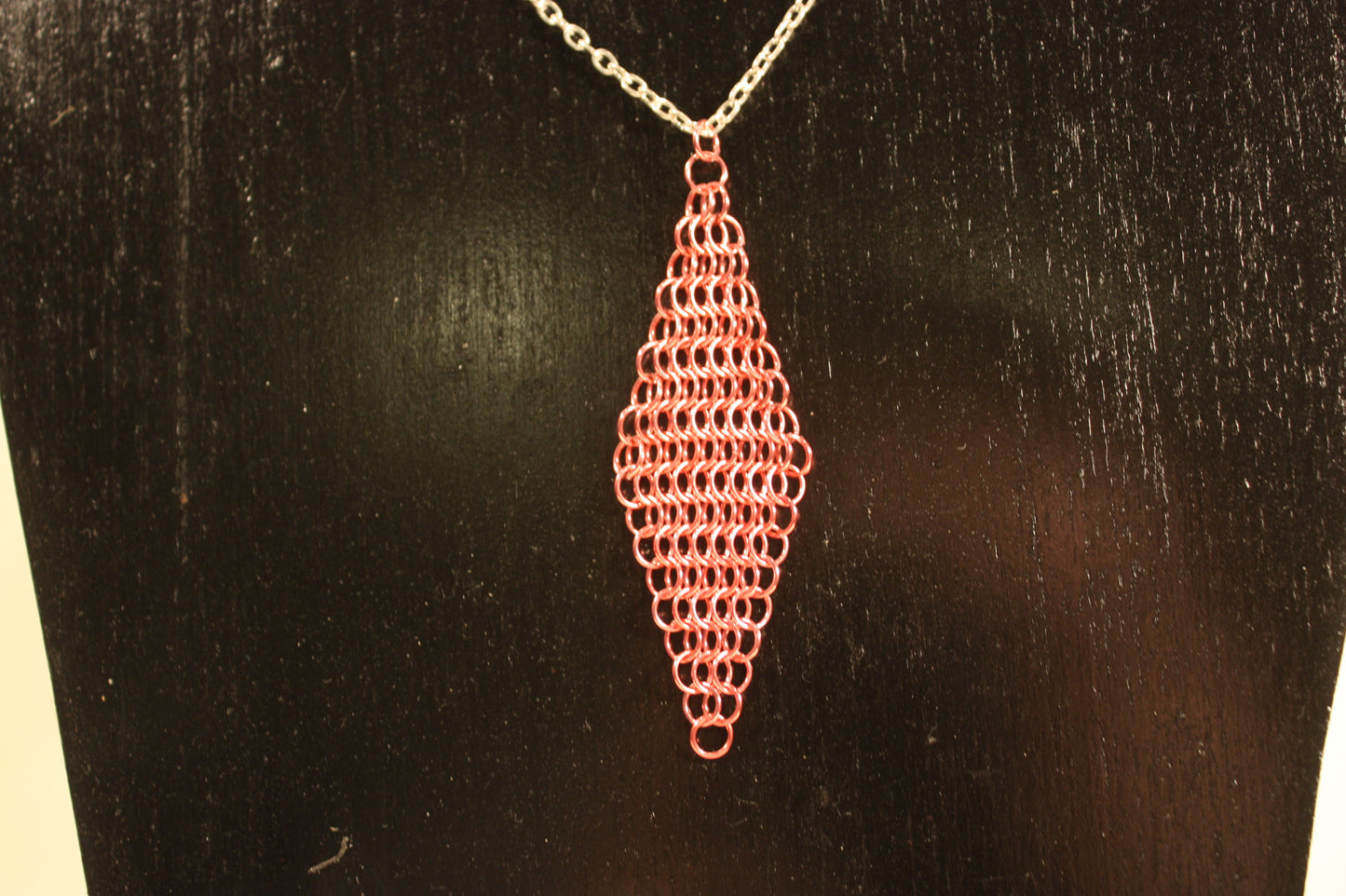 Diamond Polygon Chainmaille Pendant, Chainmail Diamond, European Diamond