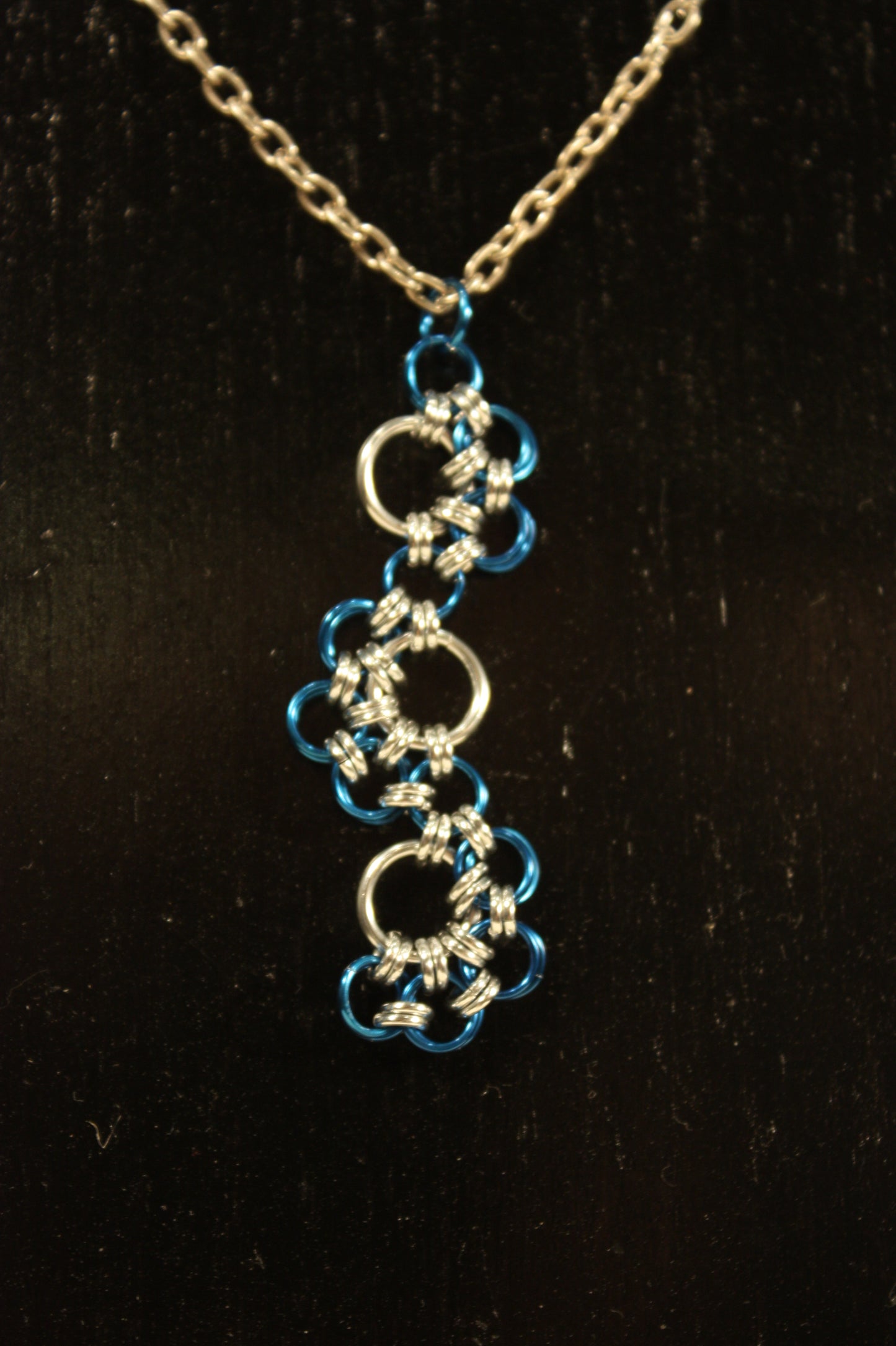 S-Curve Chainmaille Pendant