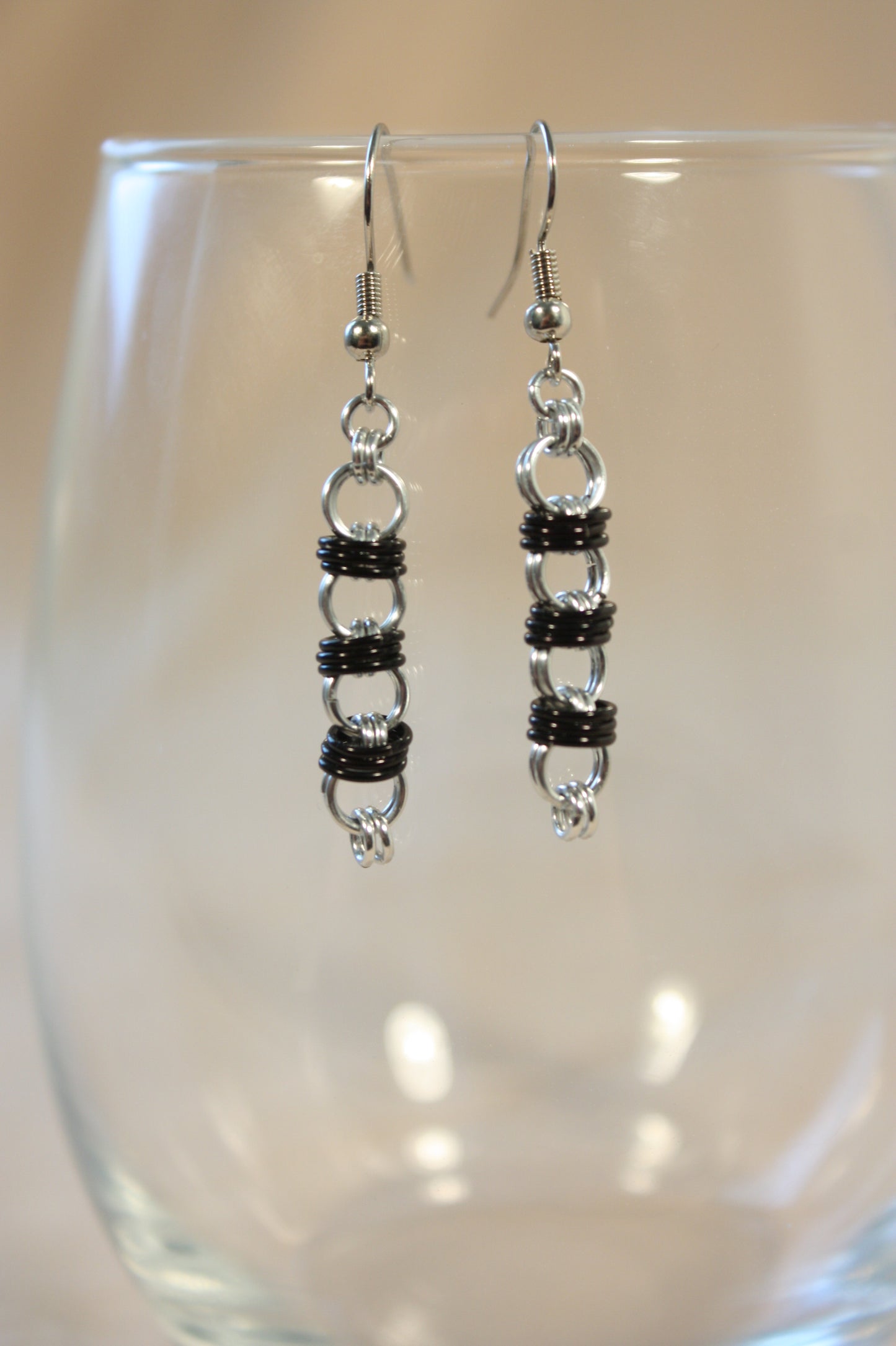 Orbit Chain Chainmaille Earrings