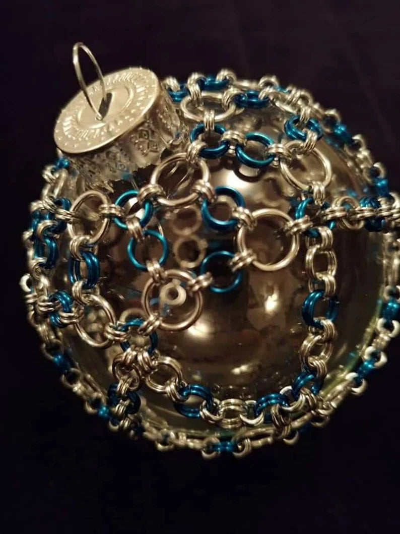 Chainmaille Christmas Ornament