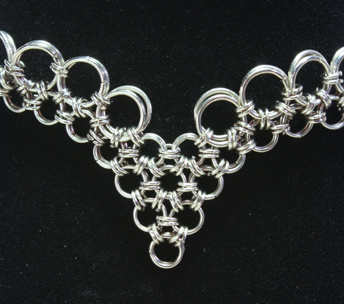 Star-Point Japanese Chainmaille Necklace