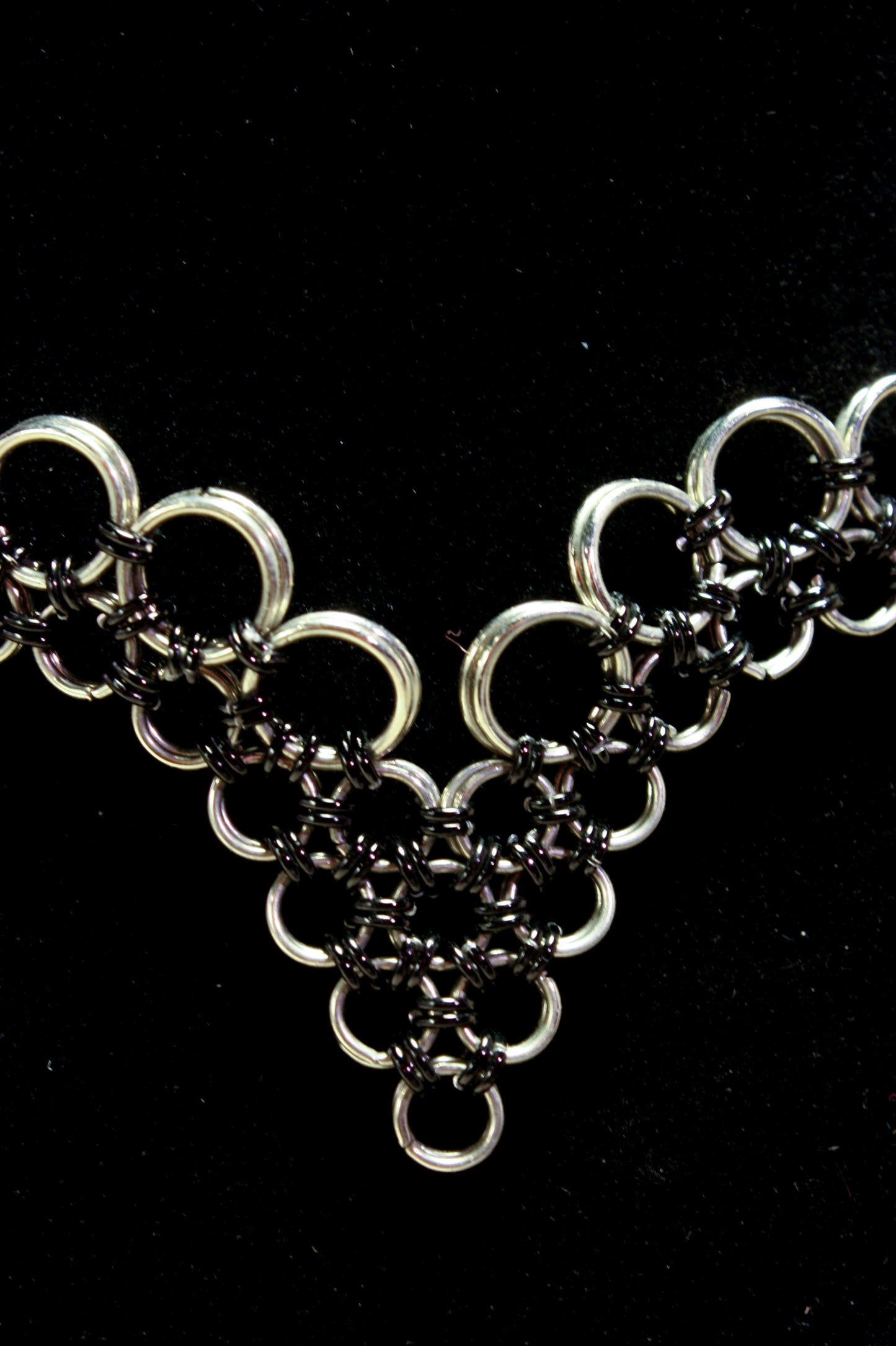 Star-Point Japanese Chainmaille Necklace
