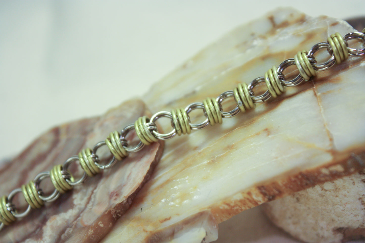 Orbit Chain Bracelet, Chainmaille Bracelet