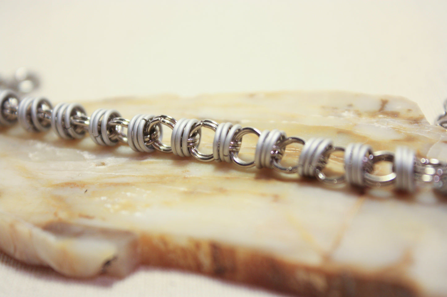 Orbit Chain Bracelet, Chainmaille Bracelet