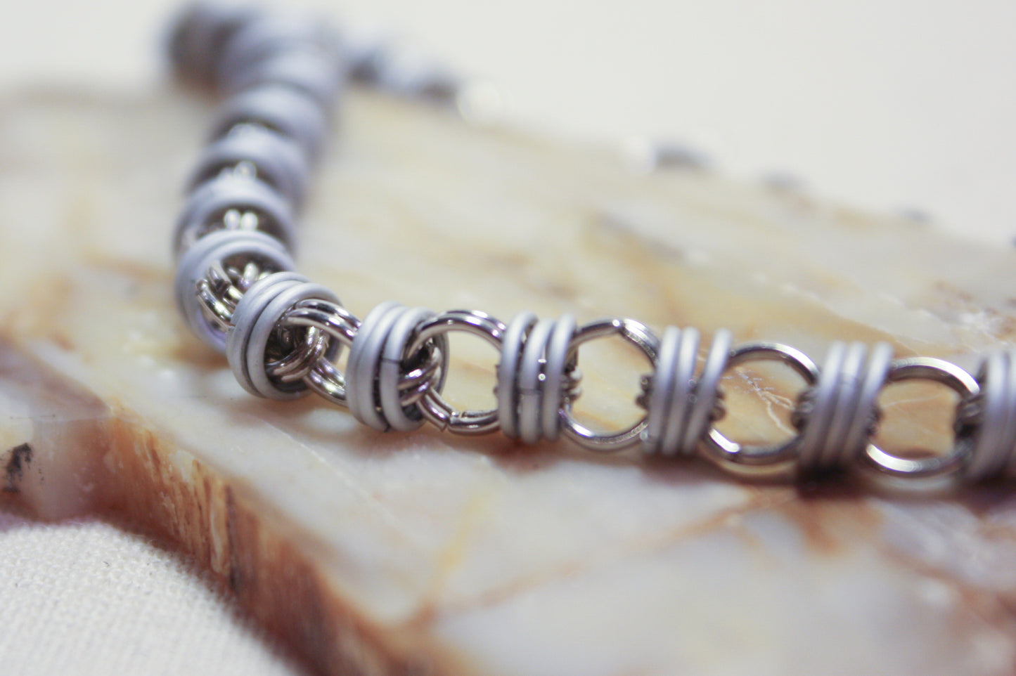 Orbit Chain Bracelet, Chainmaille Bracelet