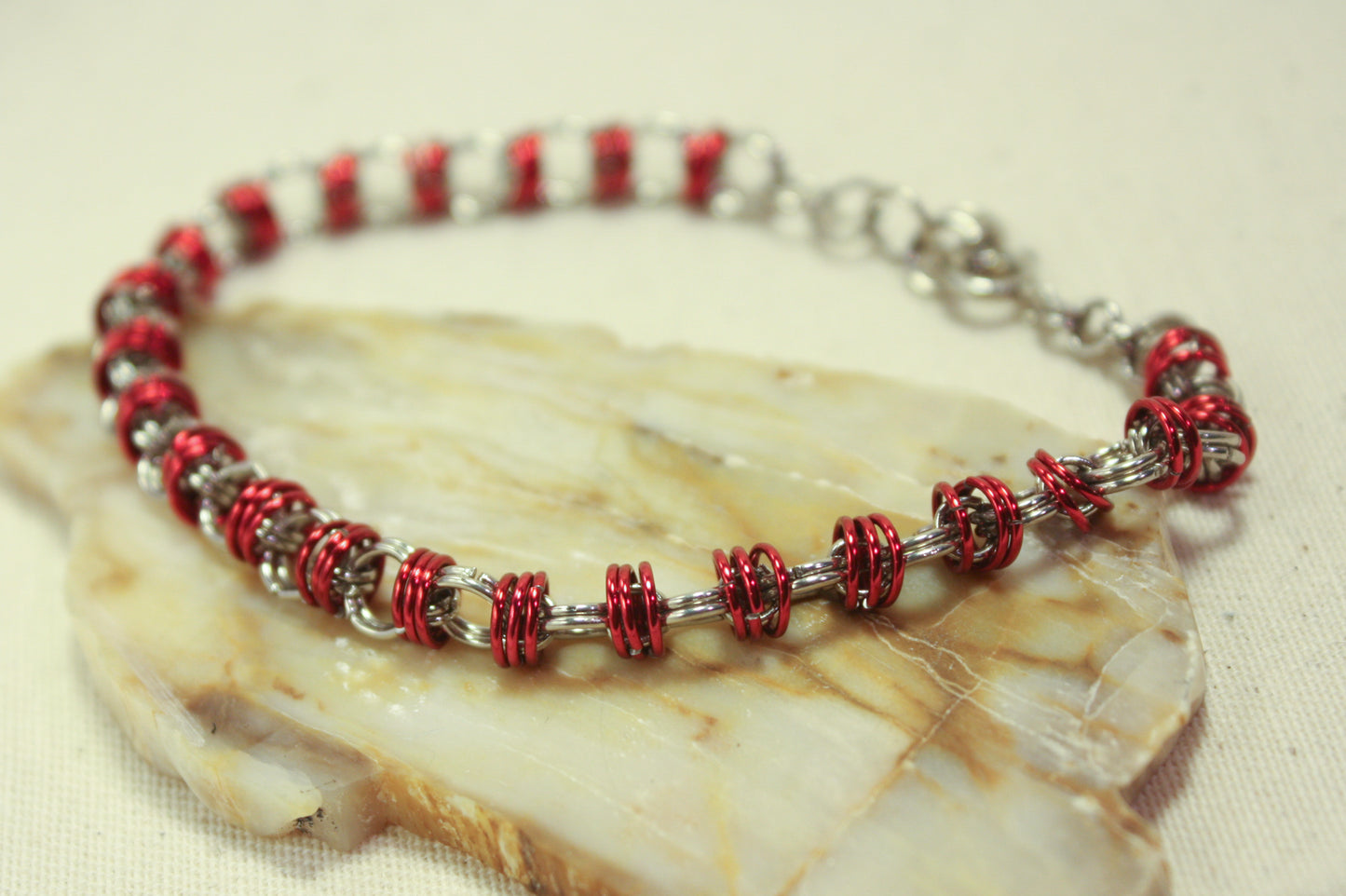 Orbit Chain Bracelet, Chainmaille Bracelet
