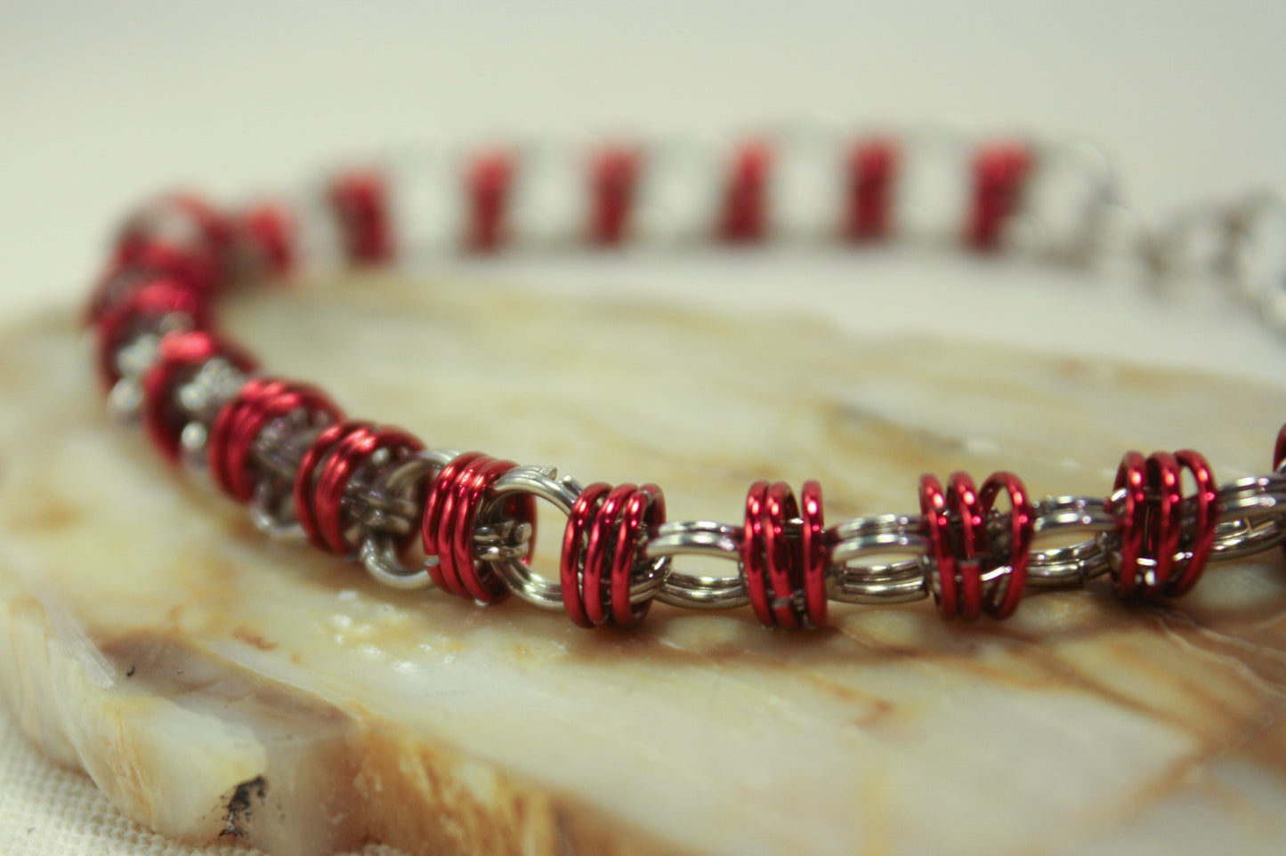 Orbit Chain Bracelet, Chainmaille Bracelet