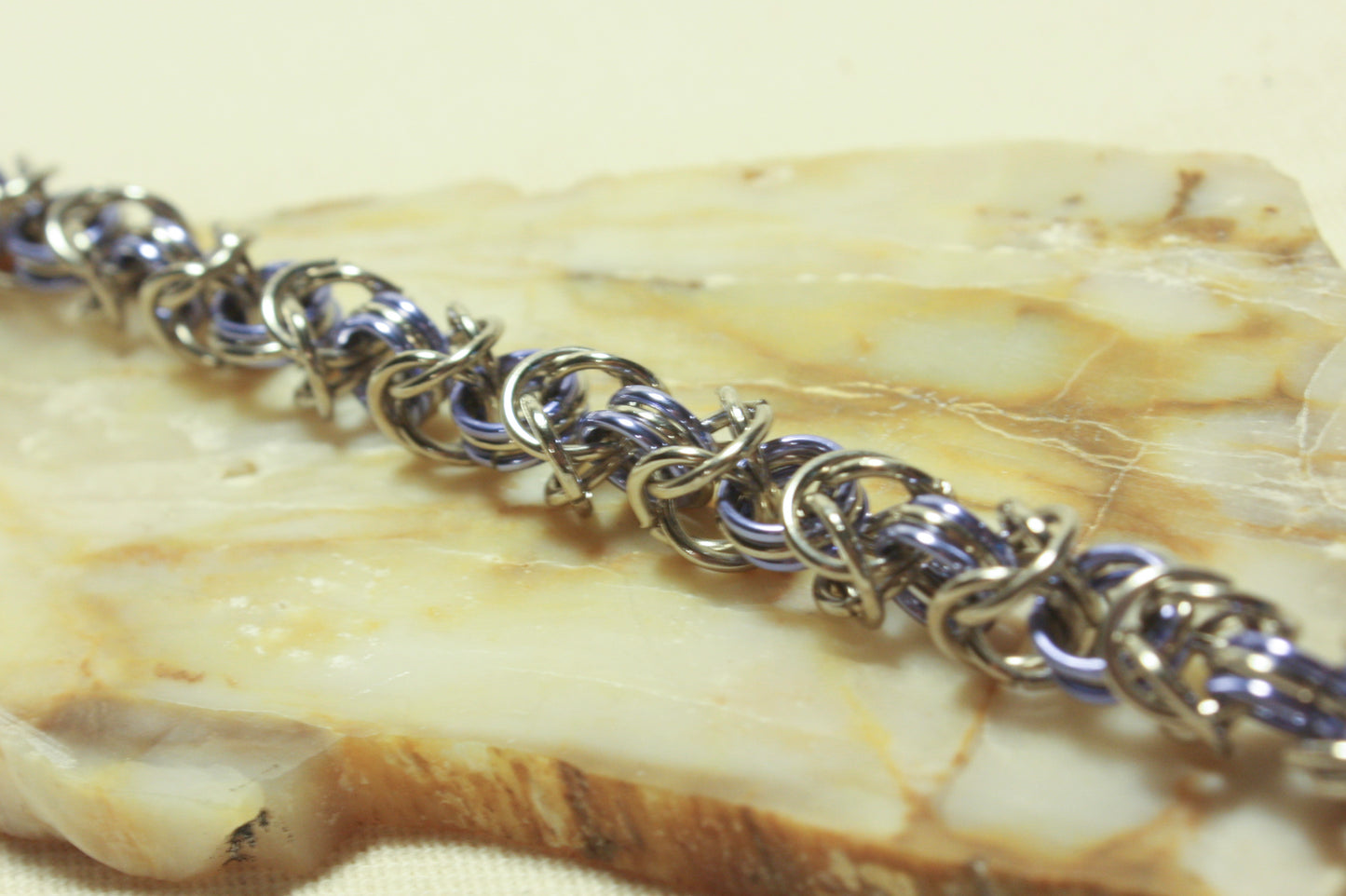 Byzantinue Chain Bracelet, Chainmaille Bracelet