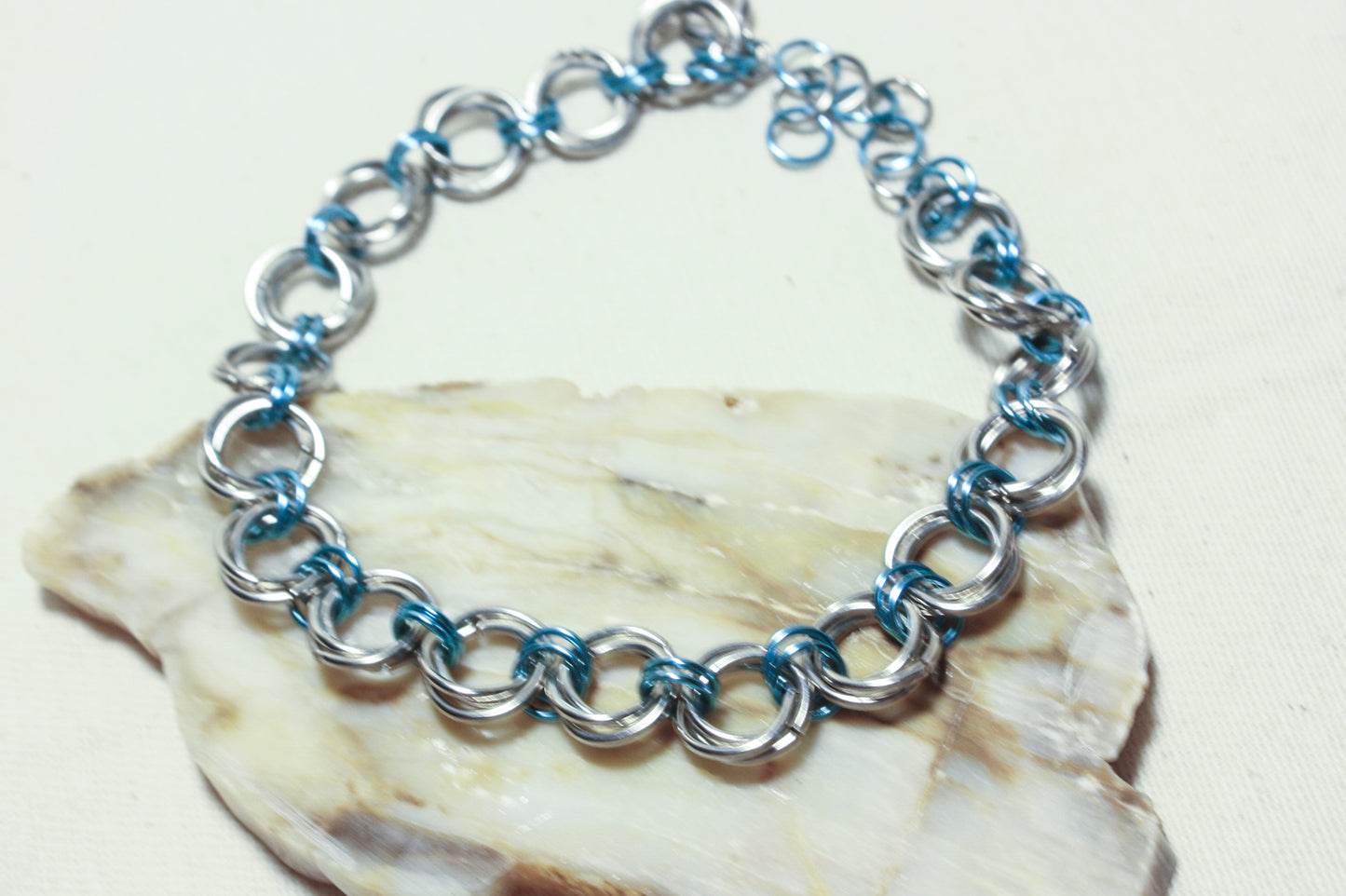 Love Knot Chainmaille Bracelet