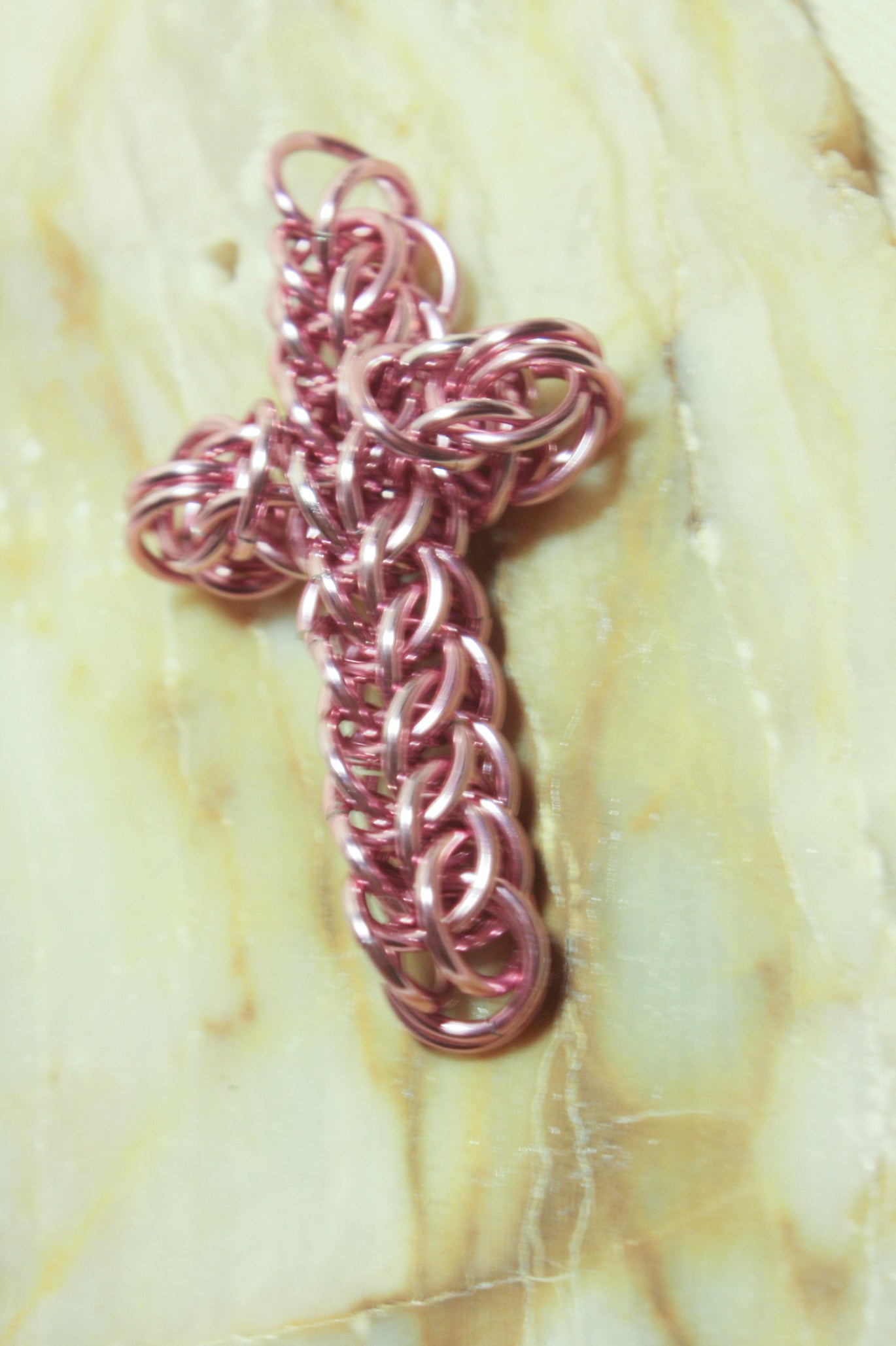 Chainmaille Cross, Chainmail Cross, Full Persian Cross, Religious Pendant, Cross Pendant, Cross Jewelry, Religious Jewelry