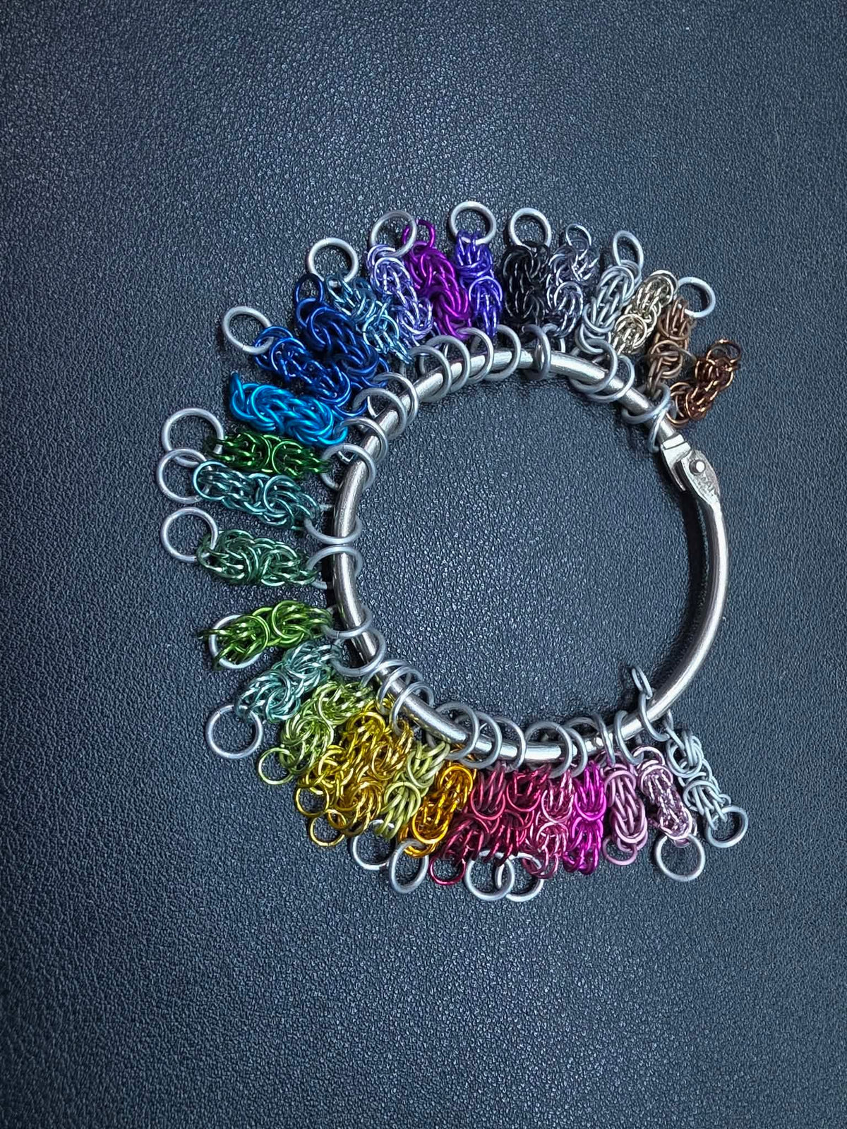 Persian Rope Chainmaille Bracelet, Chainmail Bracelet