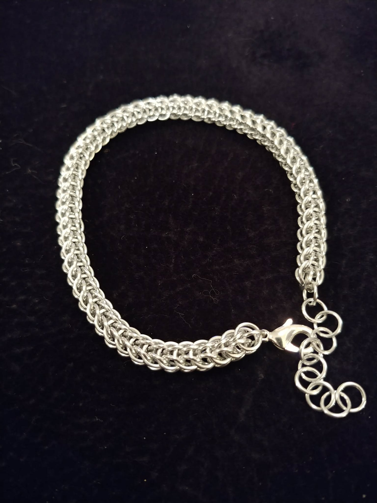 Persian Rope Chainmaille Bracelet, Chainmail Bracelet