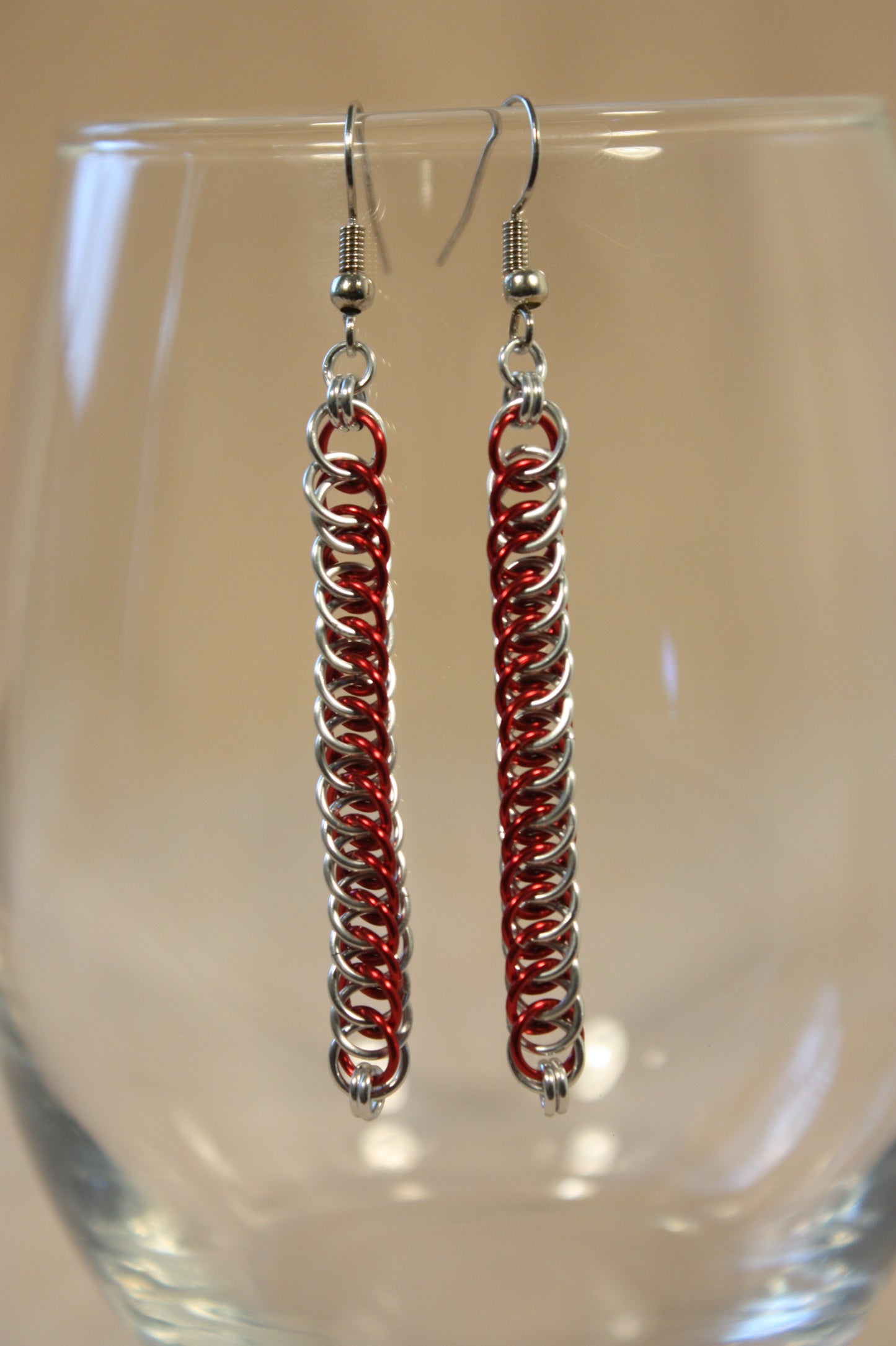Persian Chain Chainmaille Earrings