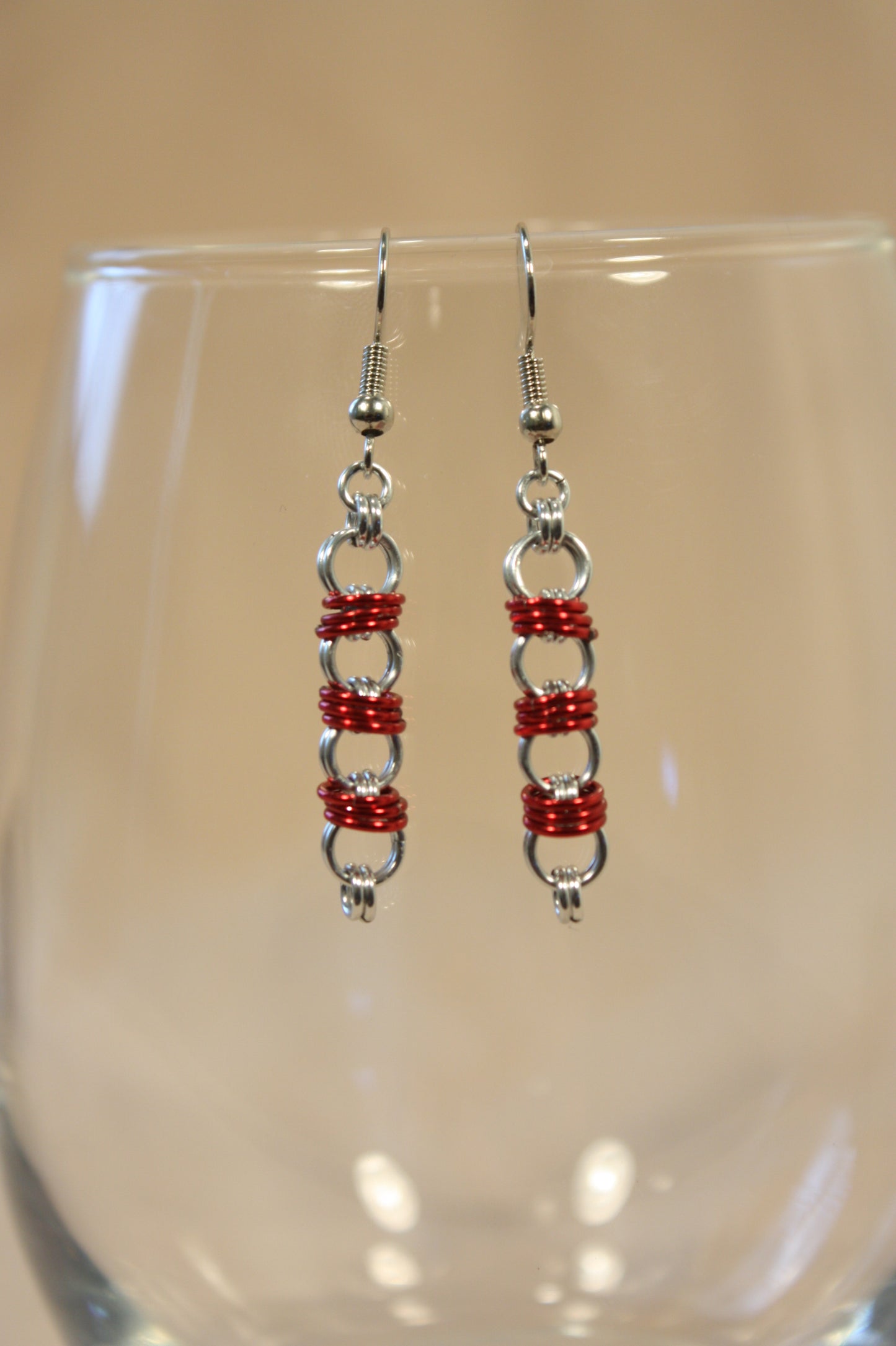 Orbit Chain Chainmaille Earrings