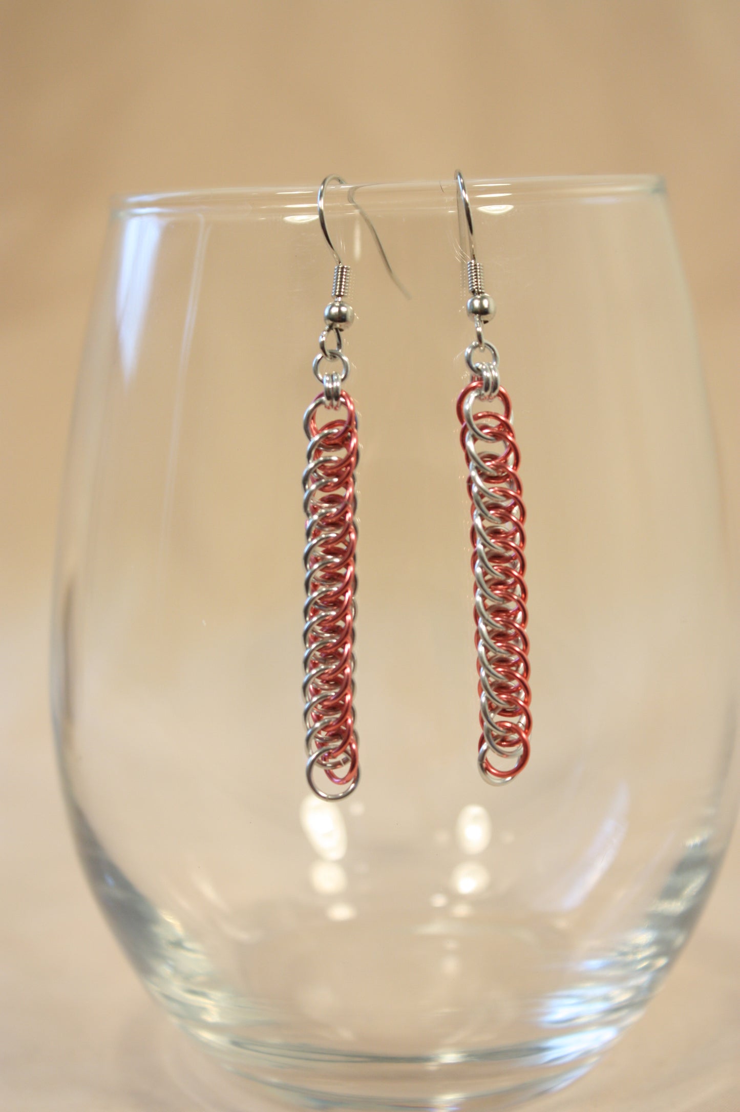Persian Chain Chainmaille Earrings