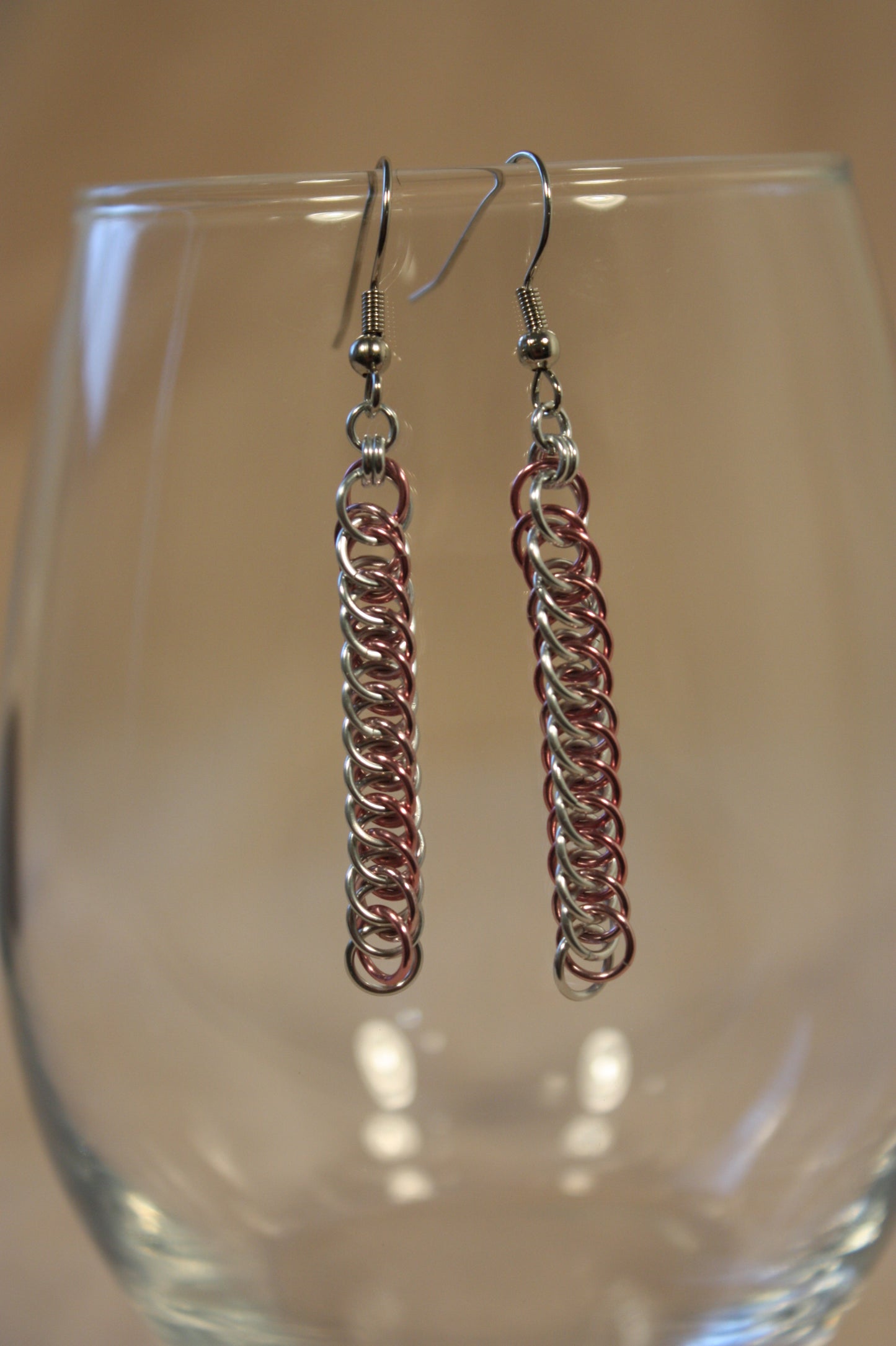Persian Chain Chainmaille Earrings
