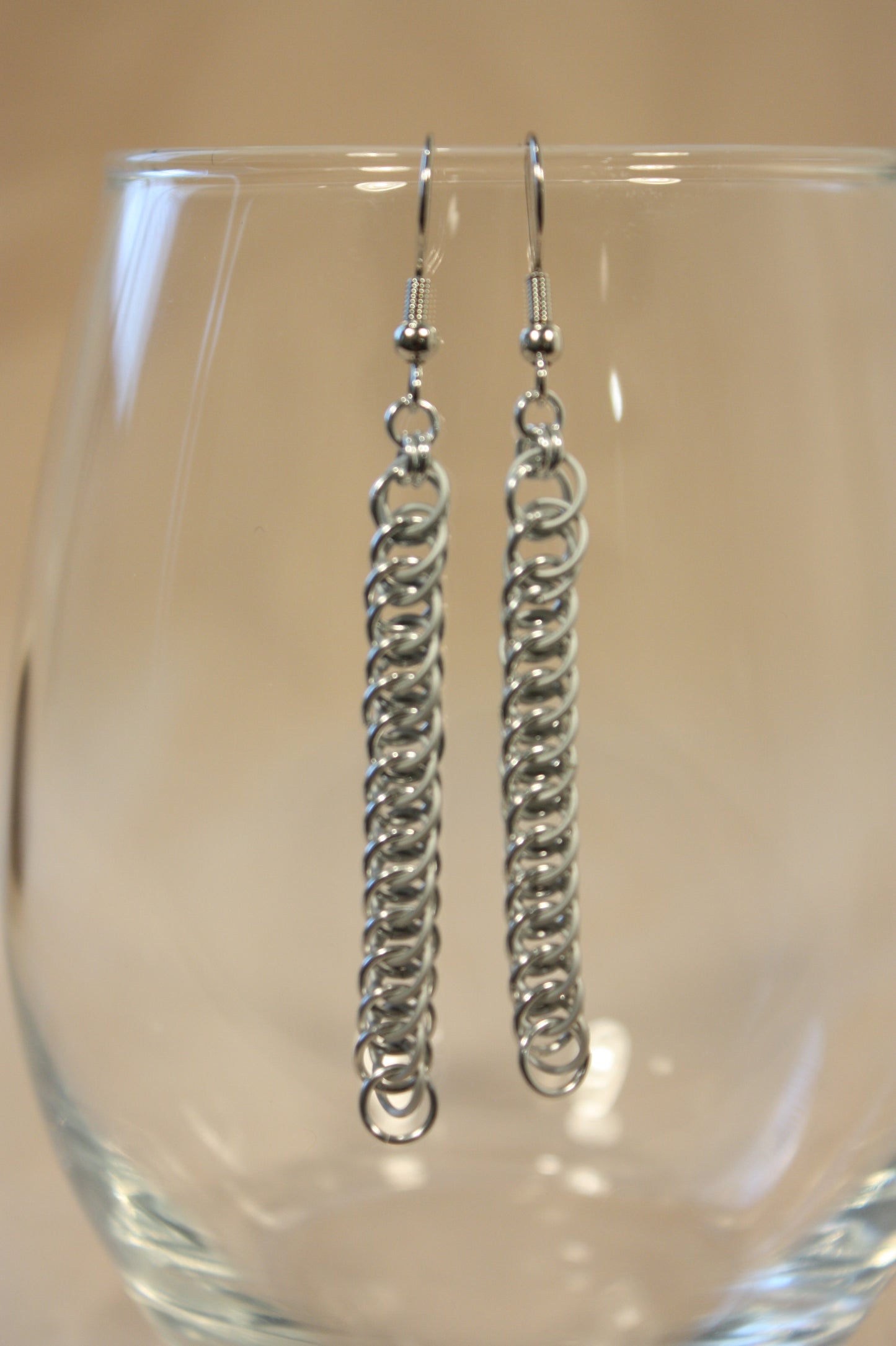 Persian Chain Chainmaille Earrings