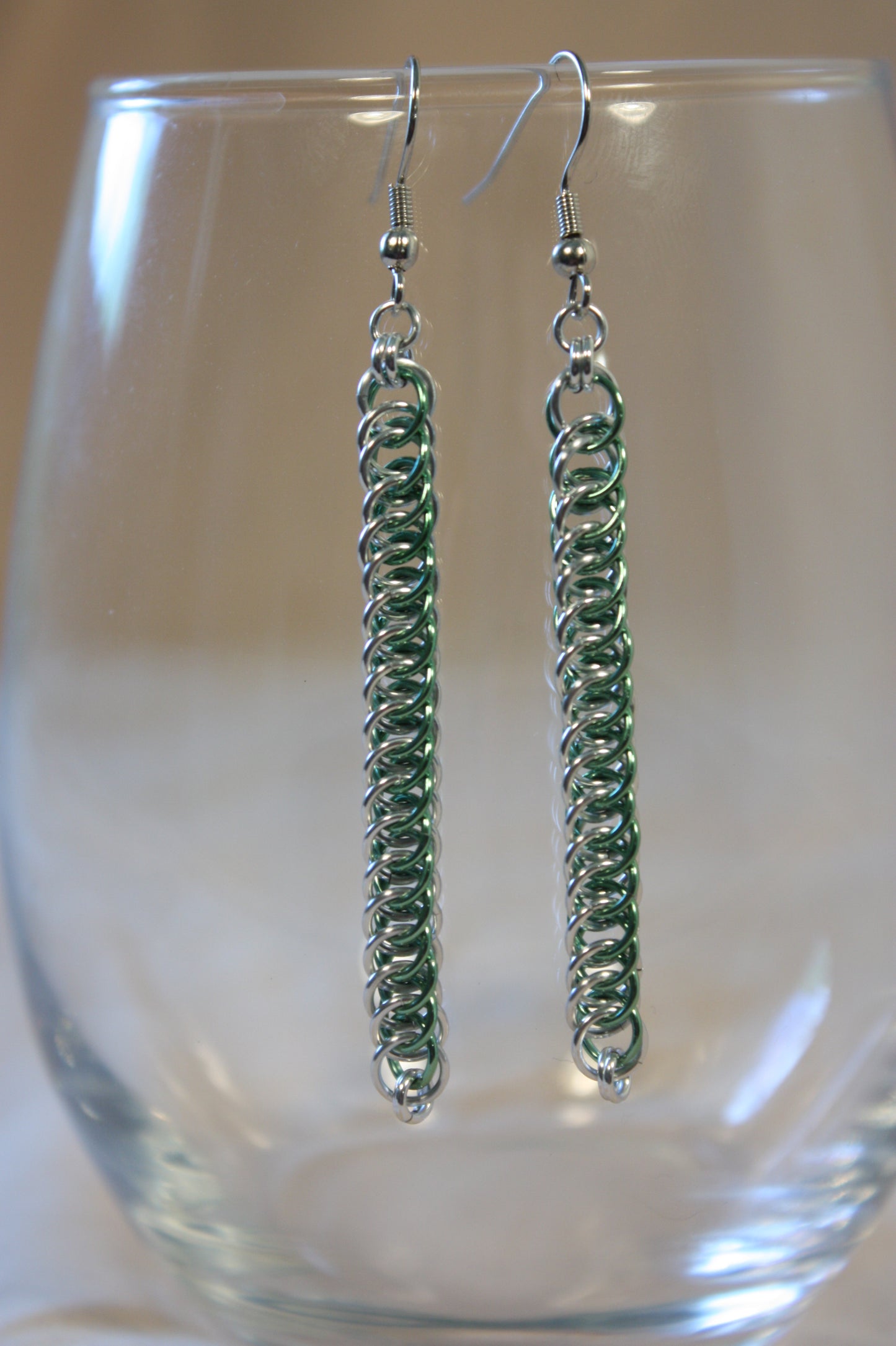 Persian Chain Chainmaille Earrings