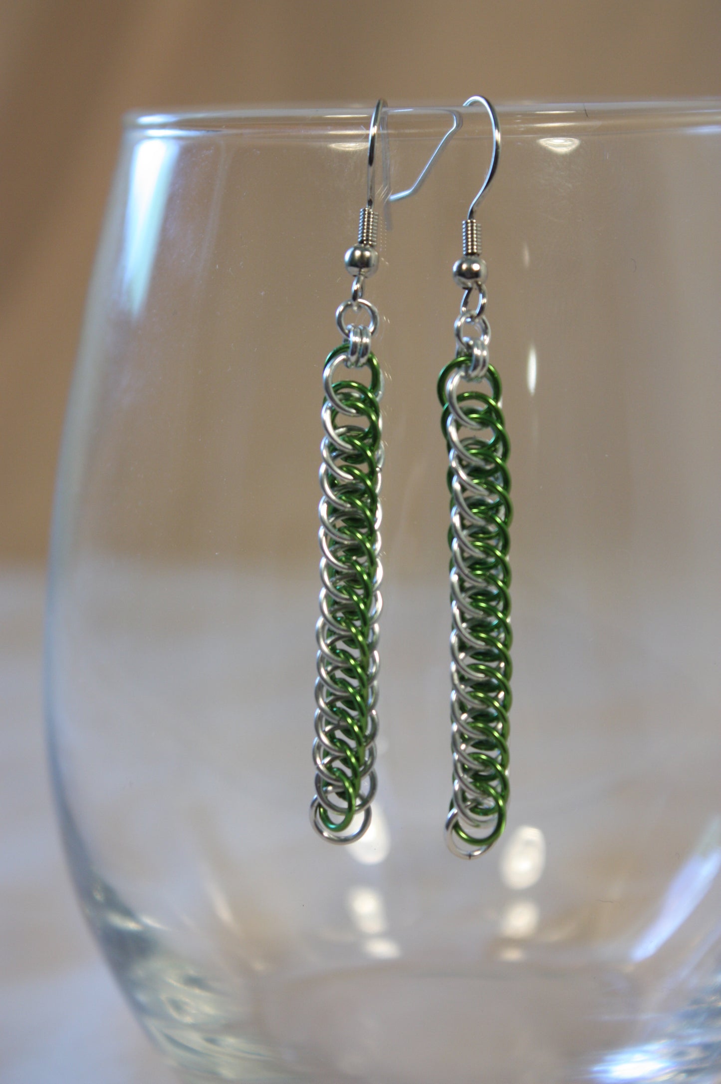 Persian Chain Chainmaille Earrings