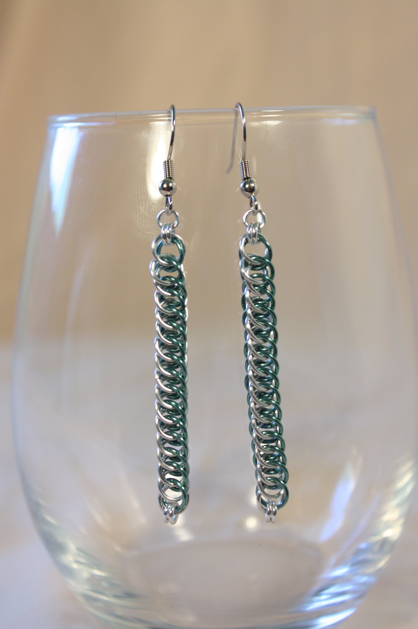 Persian Chain Chainmaille Earrings