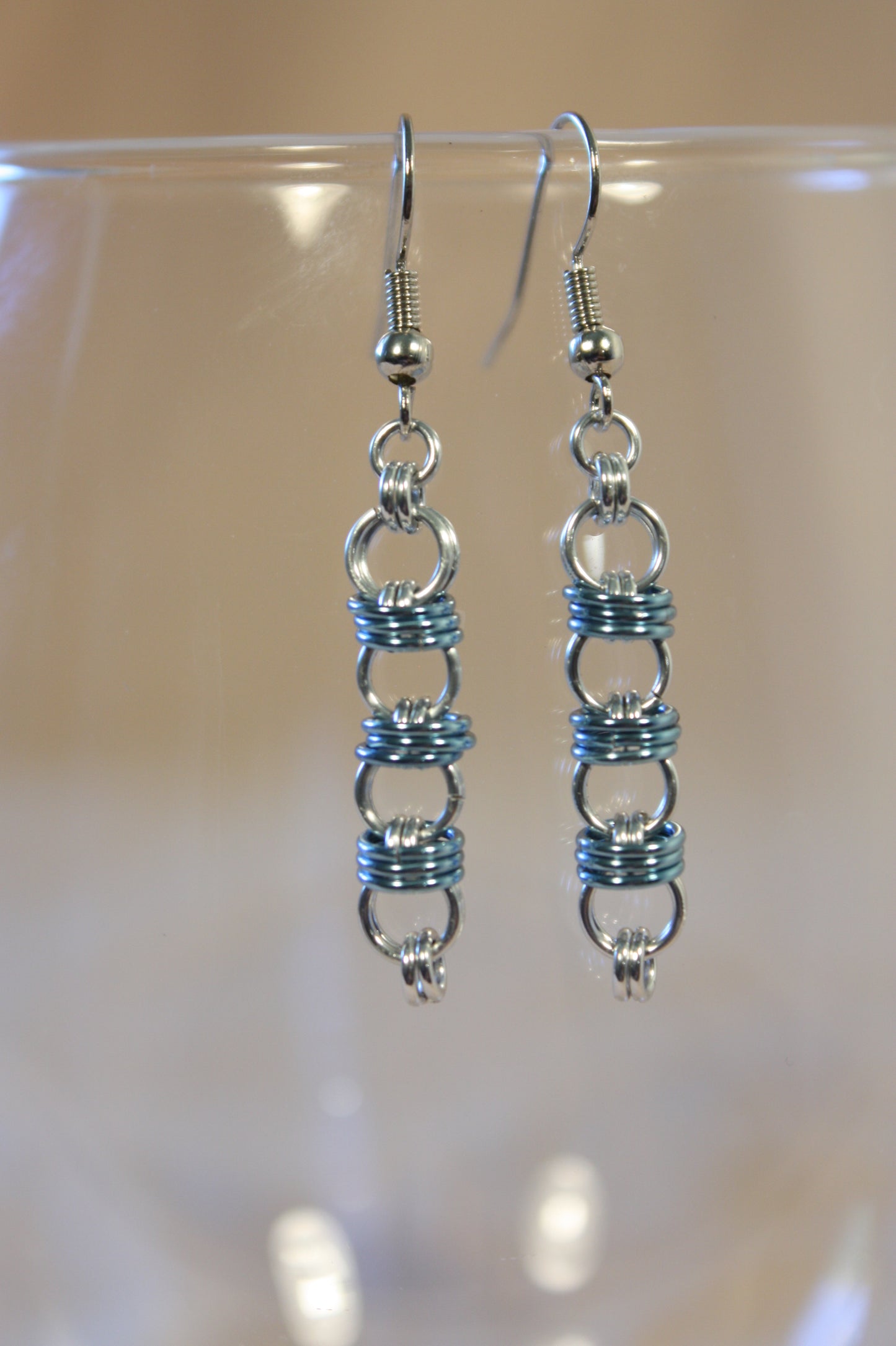 Orbit Chain Chainmaille Earrings