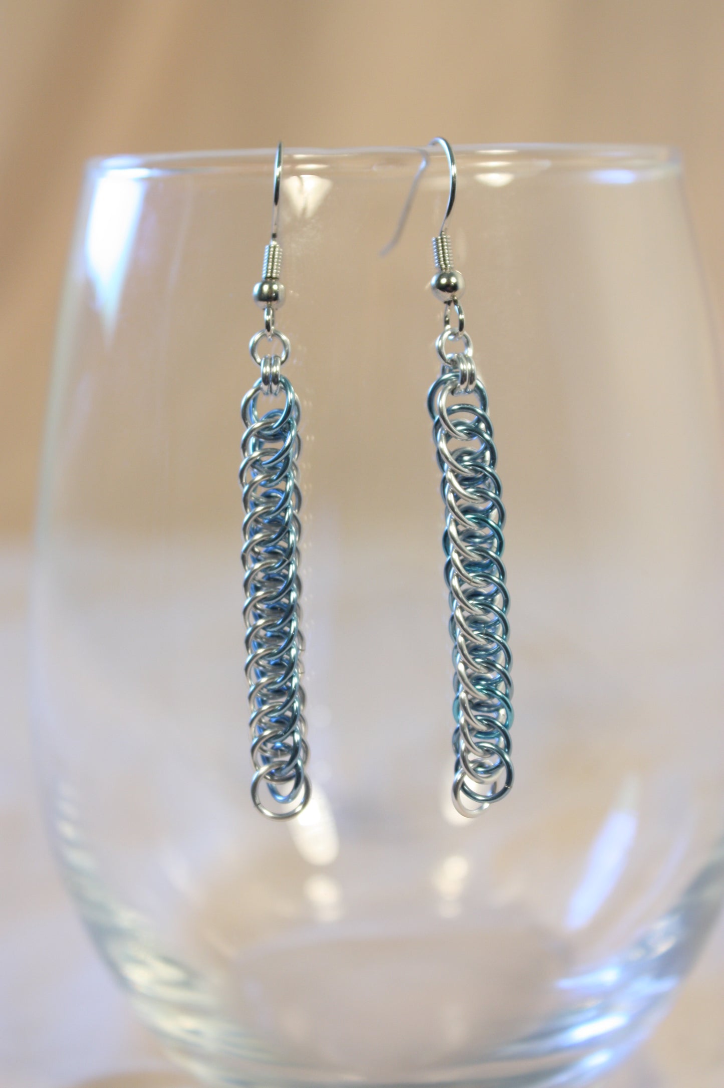Persian Chain Chainmaille Earrings