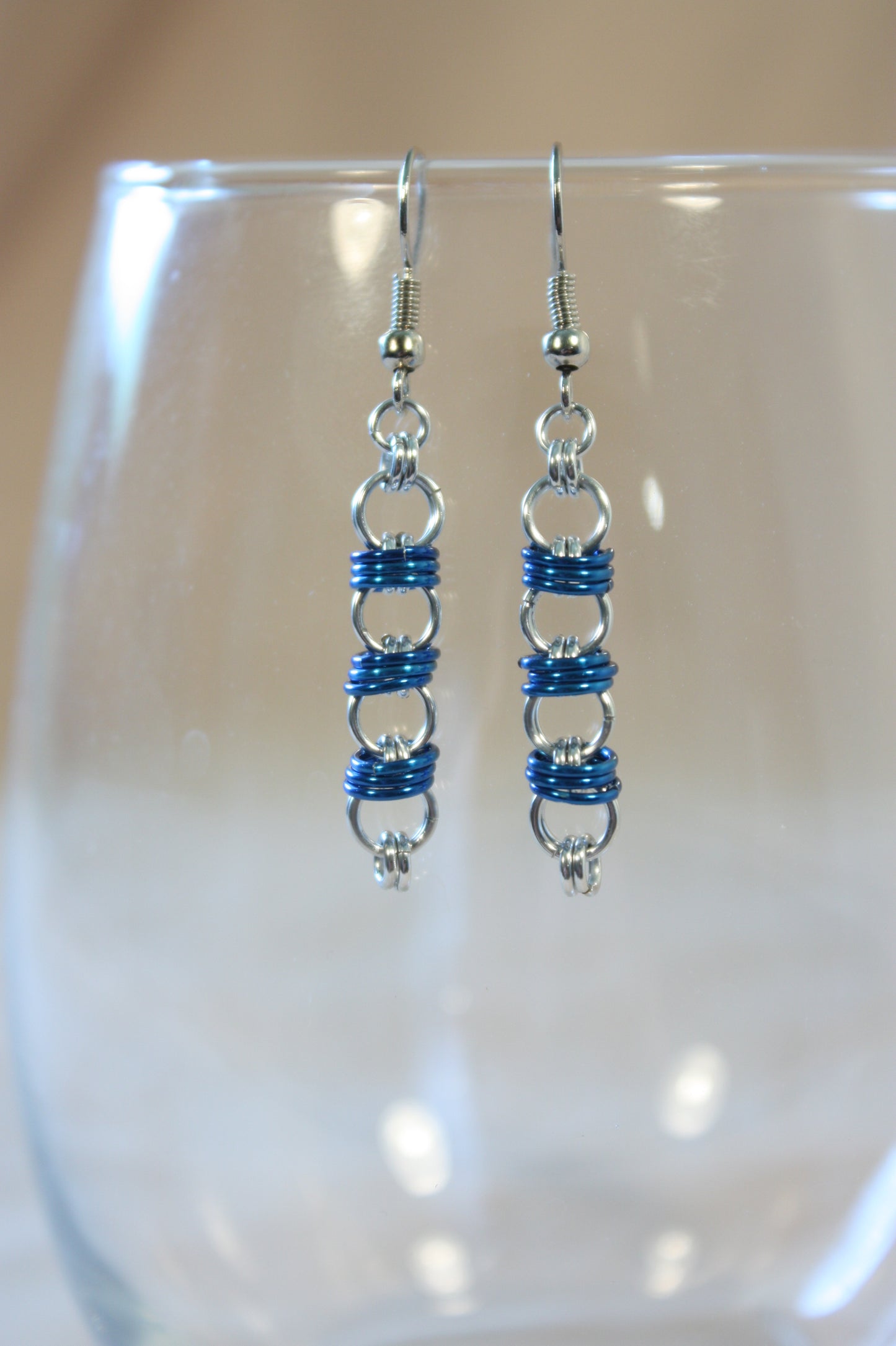 Orbit Chain Chainmaille Earrings
