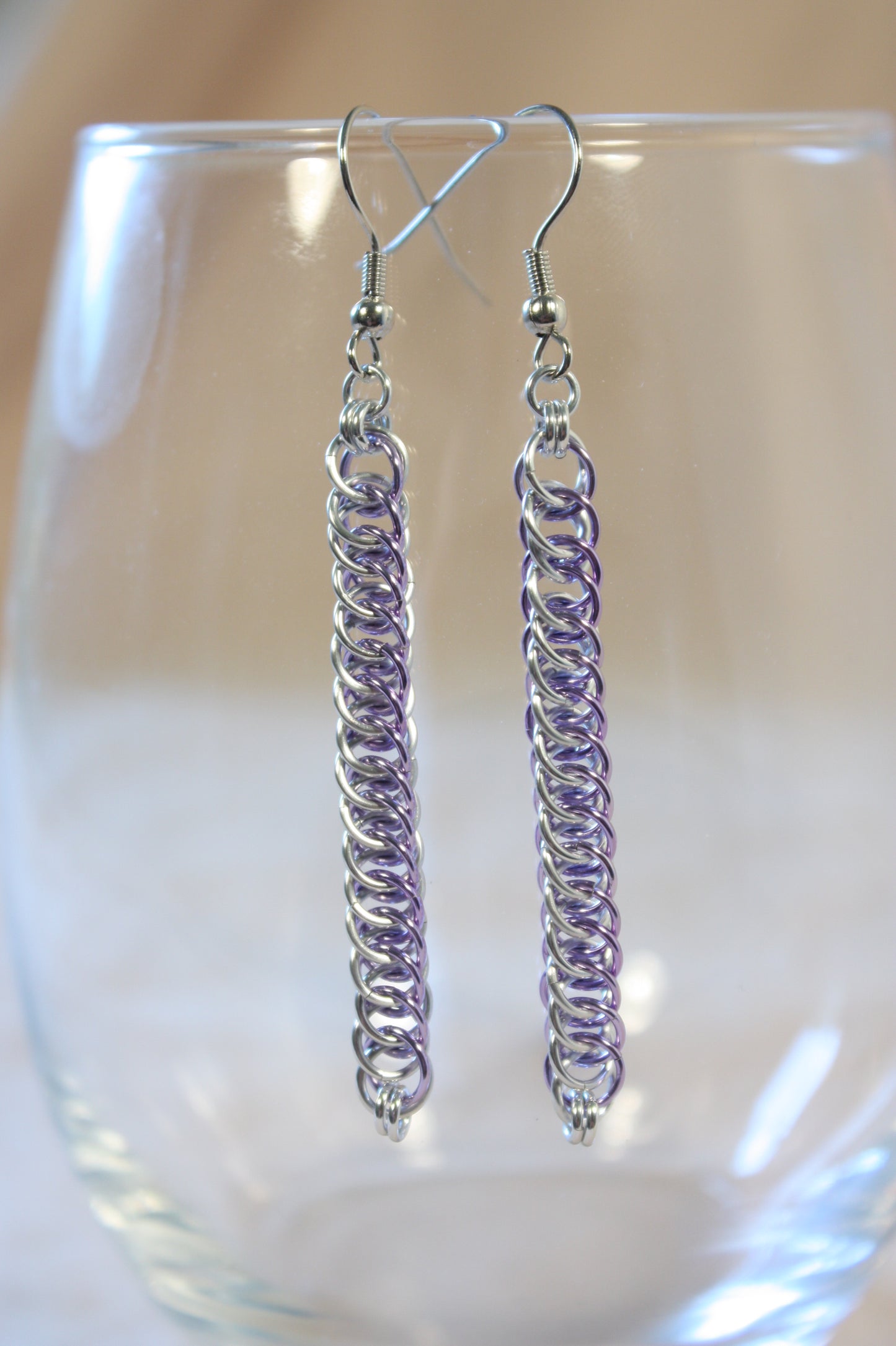 Persian Chain Chainmaille Earrings