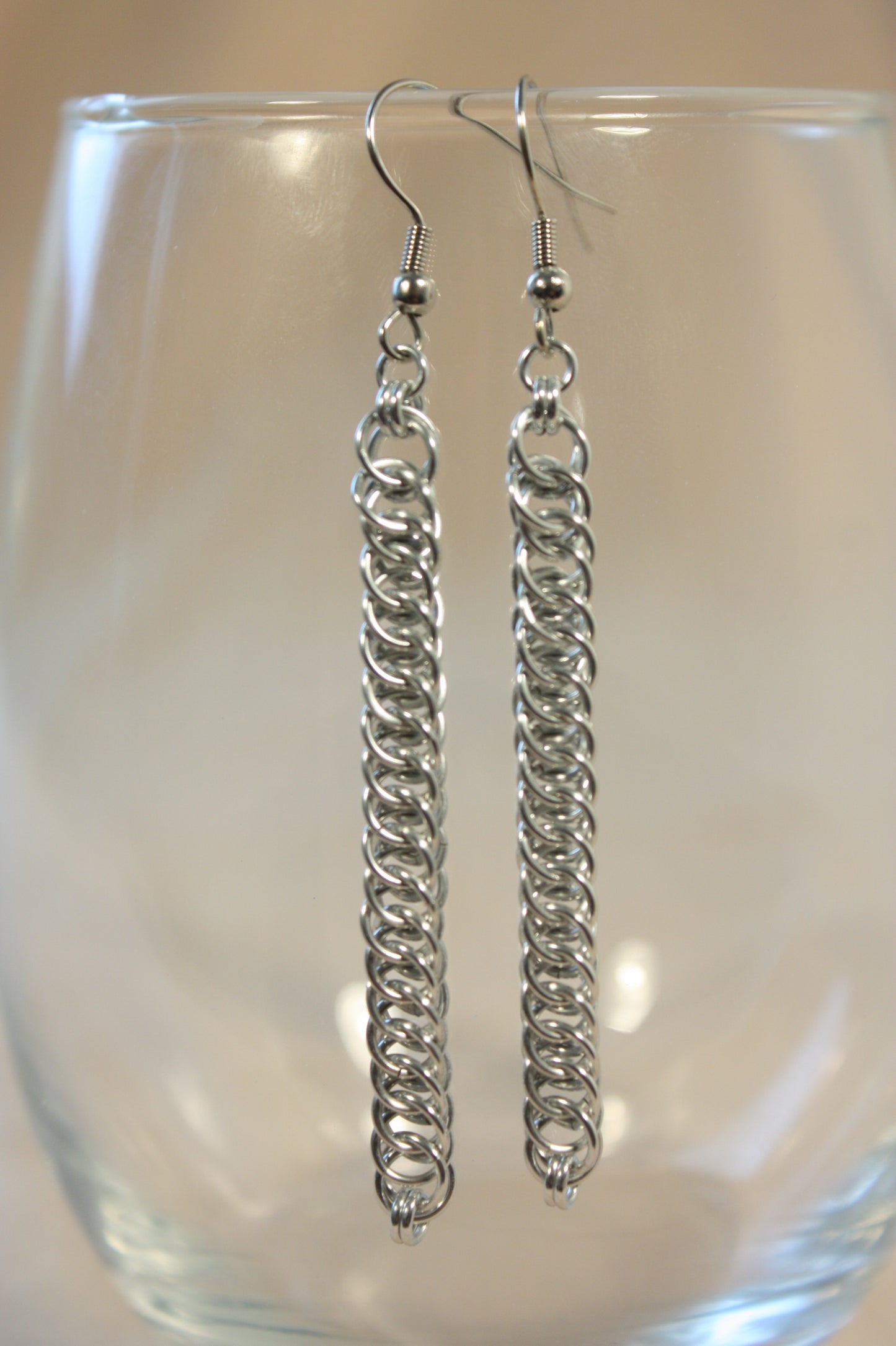 Persian Chain Chainmaille Earrings